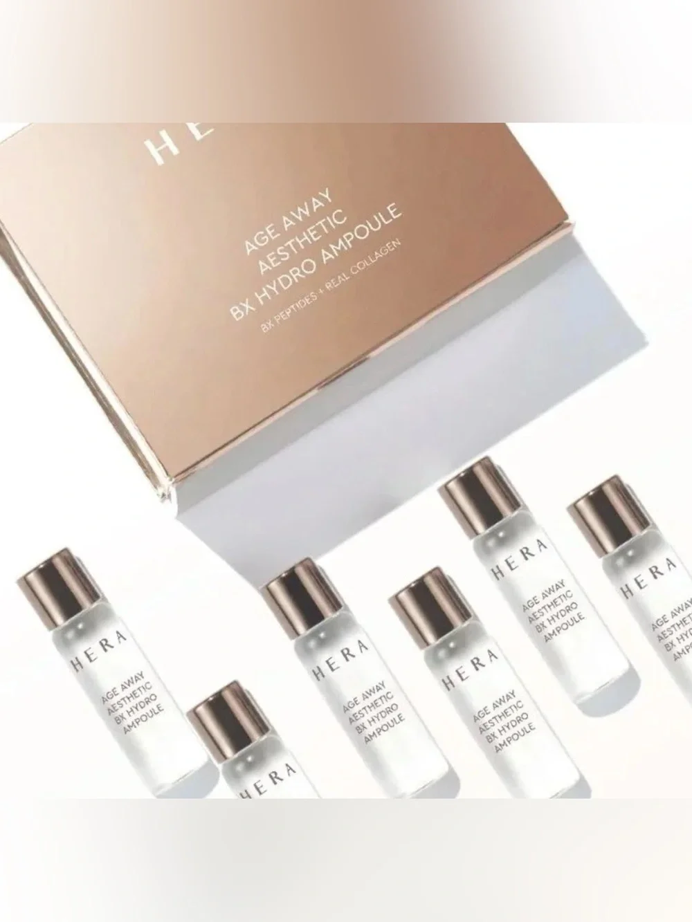 HERA Age Away Aesthetic Hydro Ampoule Travel Samples Lot of 4 (5ml x 4)